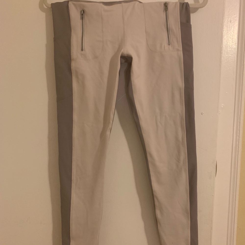 Fabletics Pink & Grey Leggings